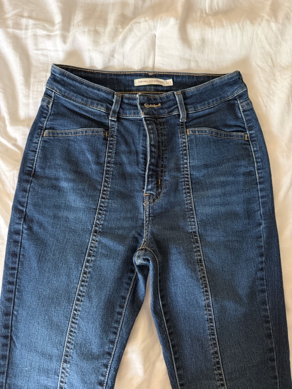 Levi's Dark Blue Bootcut Jeans